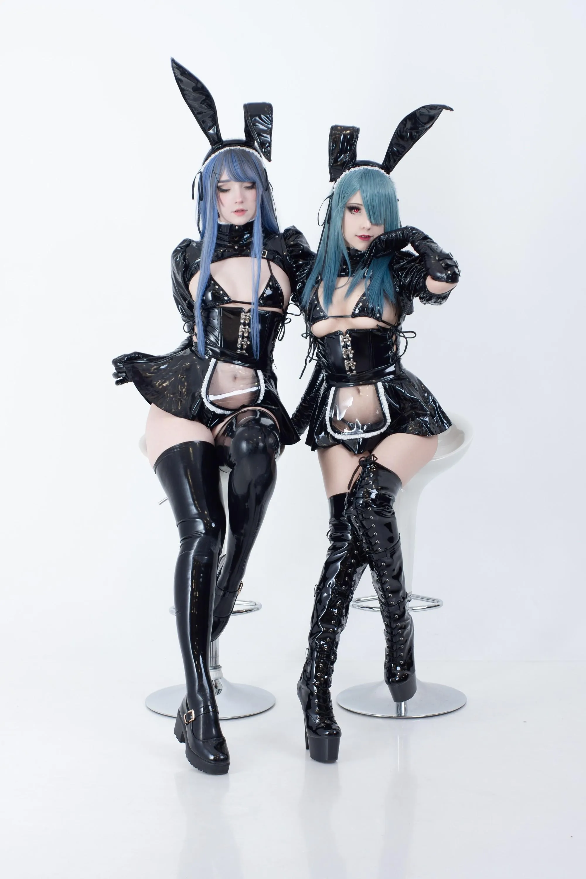 Candy Ball – NO.016 Latex Bunny Twins [57P]插图6
